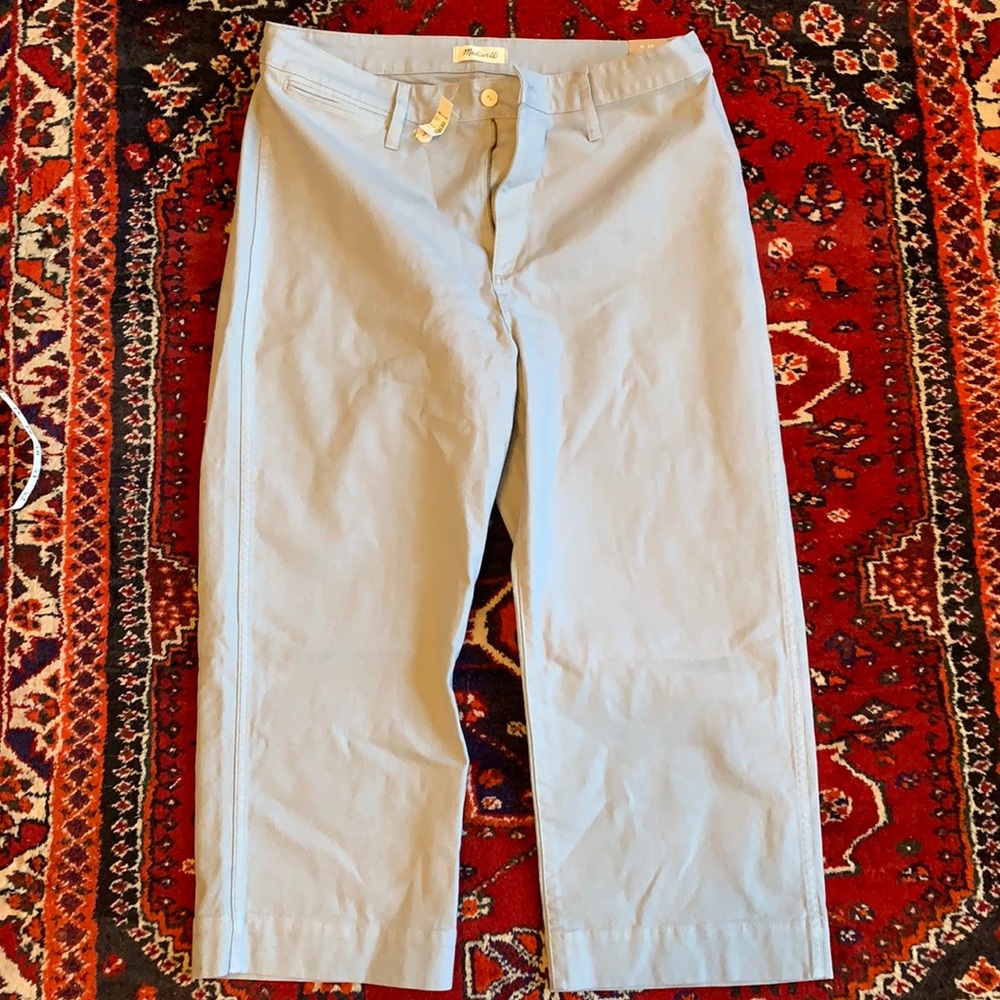 Madewell Slim Emmett Wide-Leg Crop w34